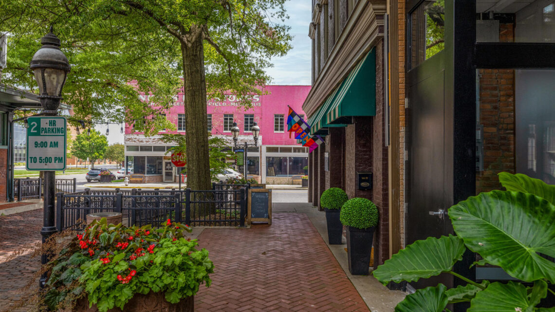 Downtown area